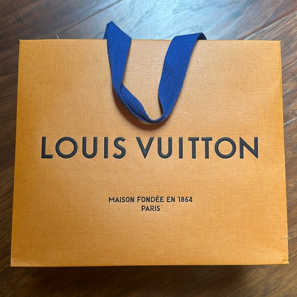 LV Louis Vuitton shopping bag